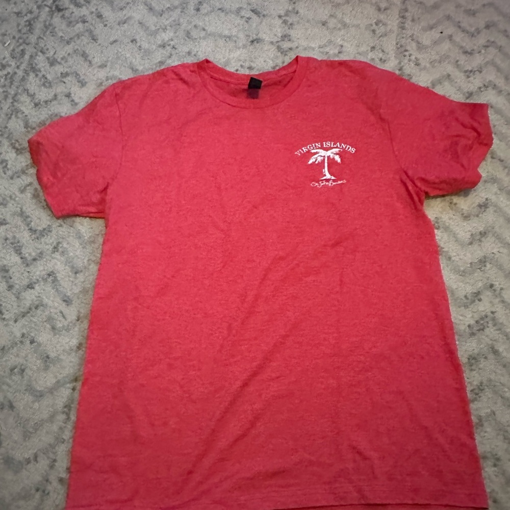 St. John’s love city  Red Short Sleeve Tee